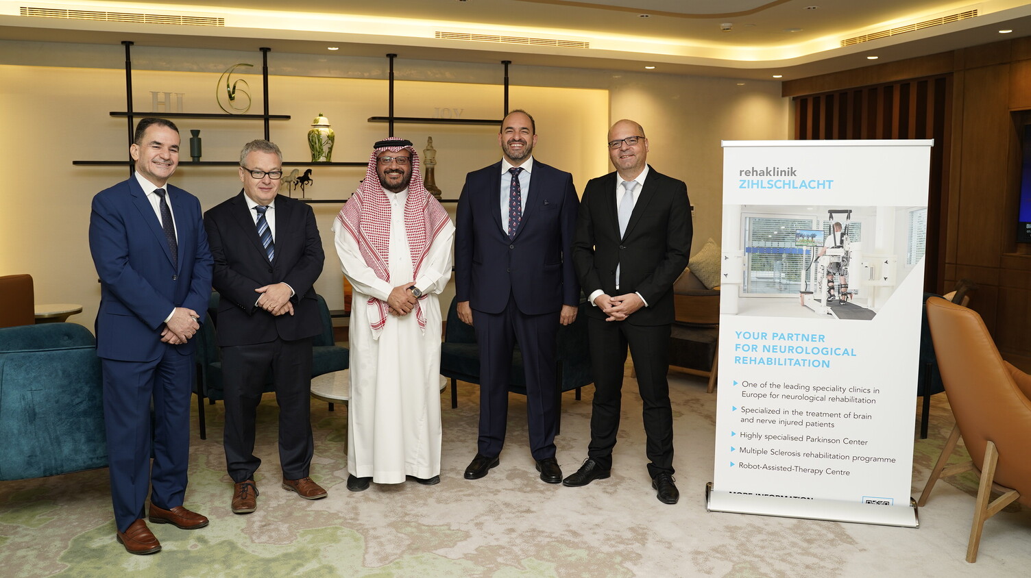 المعرض العالمي للصحة ٢٠٢٣: توقيع الاتفاقية المبدئية